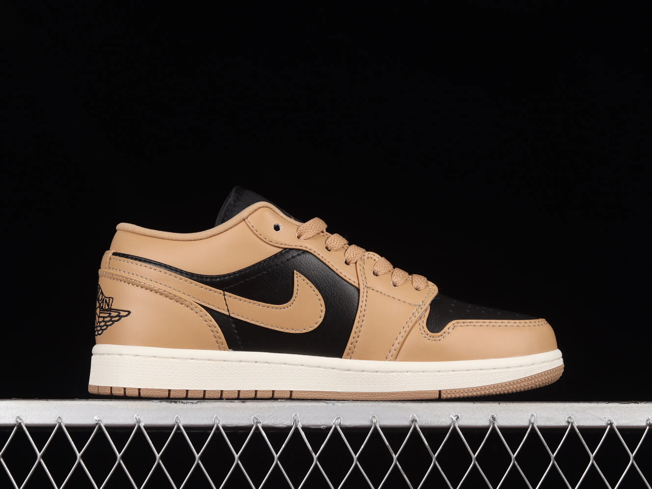 All categories Air Jordan Jordan series basketball shoes Air Jordan 1 Low Z version Air Jordan 1 Low "Desert" AJ1 Joe 1 milk tea color cultural and leisure sports sneakers DV0774-201